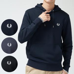 フレッドペリー FRED PERRY ワンポイントロゴ パーカー Tipped Hooded Sweatshirt M2643