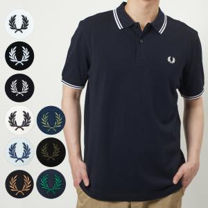 フレッドペリー メンズ FRED PERRY 半袖ポロシャツ ワンポイント Twin Tipped Fred Perry Shirt M3600 【ゆうパケ可】｜テザーレブランドショップ