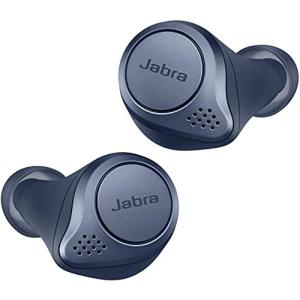 Jabra 完全ワイヤレスイヤホン アクティブノイズキャンセリングElite Active 75t ワイヤレス充電モデル ネイビー IP57 防｜xb5fz5