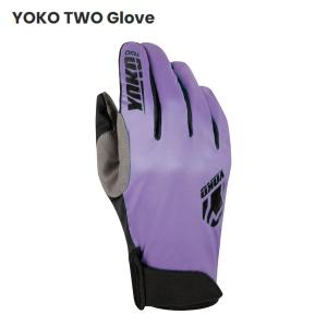 ヨーコ YOKO クロスカントリースキー レーシンググローブ YOKO TWO GLOVE ブラック/ライラック(224804) ≪クリックポスト対応商品≫｜xc-ski