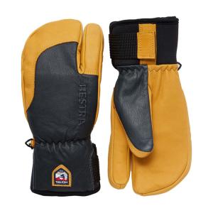 HESTRA（ヘストラ） グローブ トポ スリーフィンガー Grey / Brown