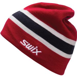 スウィックス SWIX クロスカントリースキー 帽子 ノルウェービーニー 46661 レッド