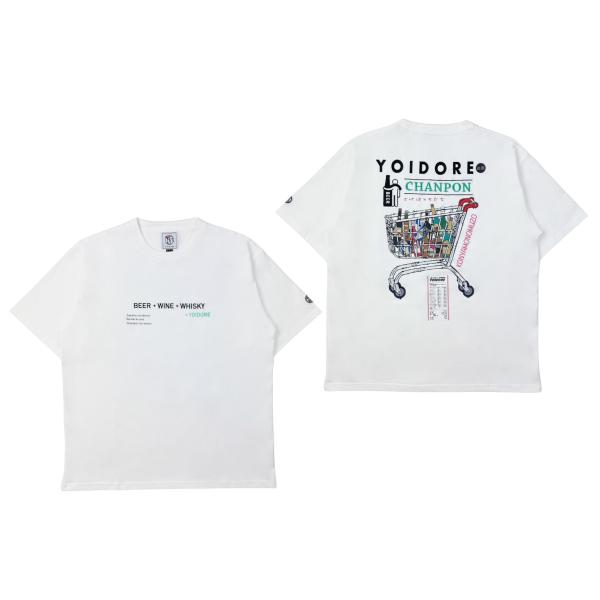 よいどれ YOIDORE 826207 ヨイドレマーケット ポケット Tシャツ カラーホワイト(90...