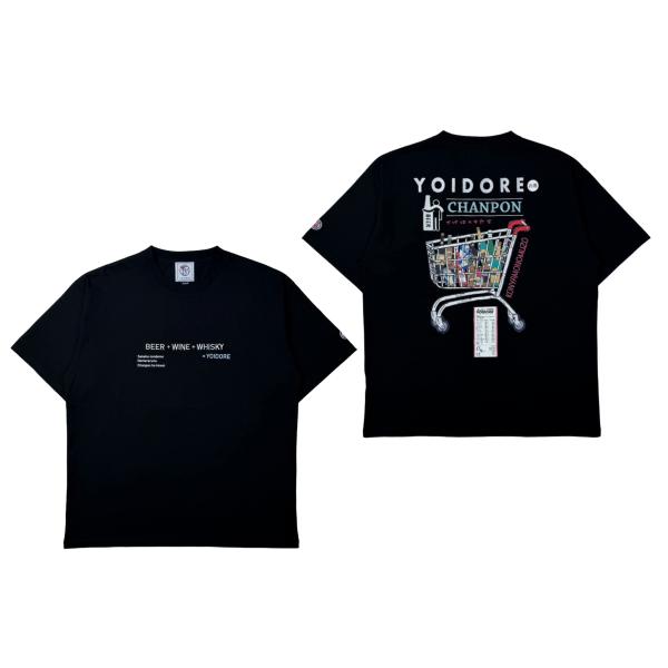 よいどれ YOIDORE 826207 ヨイドレマーケット ポケット Tシャツ カラーブラック(99...