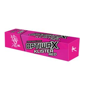 オプチワックス OPTIWAX クロスカントリースキー キックワックス クリスター KLISTER RED 90001551｜xc-ski