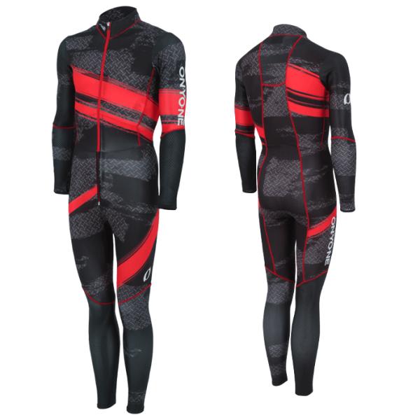 オンヨネ ONYONE クロスカントリースキー レーシングスーツ XCレーシングワンピース ブラック...