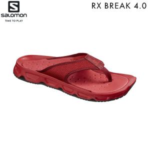 サロモン SALOMON リカバリーシューズ サンダル リラックスブレイク4.0 RX BREAK 4.0 CASTOR HIGH RISK RED/RED DAHLIA/BLACK L40744600｜xc-ski