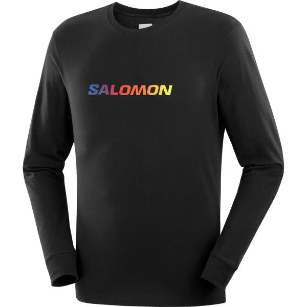 サロモン SALOMON LC2231300 SALOMON LOGO PERFORMANCE LS...