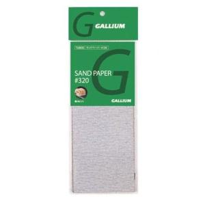 GALLIUM ガリウム　チューンナップ　サンドペーパー#320(4枚入)　TU0035　クロスカントリースキー