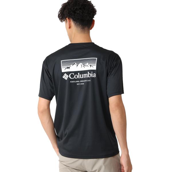 コロンビア Columbia XE3513 グレイシャルビスタグラフィックTシャツ カラーBlack...