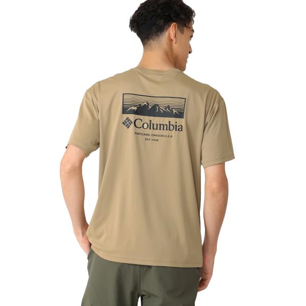 コロンビア Columbia XE3513 グレイシャルビスタグラフィックTシャツ カラーCrout...