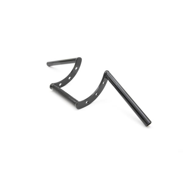 ロボハン ロボットハンドル アタックバー ドリルドハンドル ロー Tバー ハンドルバー ブラック 汎...