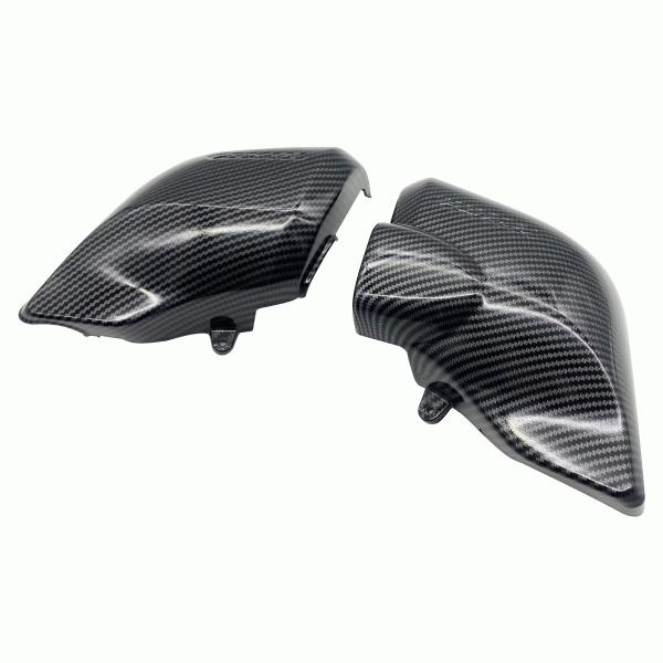 CB400SF NC42 Revo CB400SB エアクリーナーカバー カーボン柄 社外品 サイド...