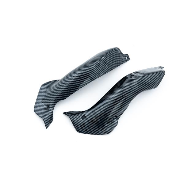 CBR400RR NC29 サイドエアインテーク サイドカバー エアダクト 社外品 カーボン柄