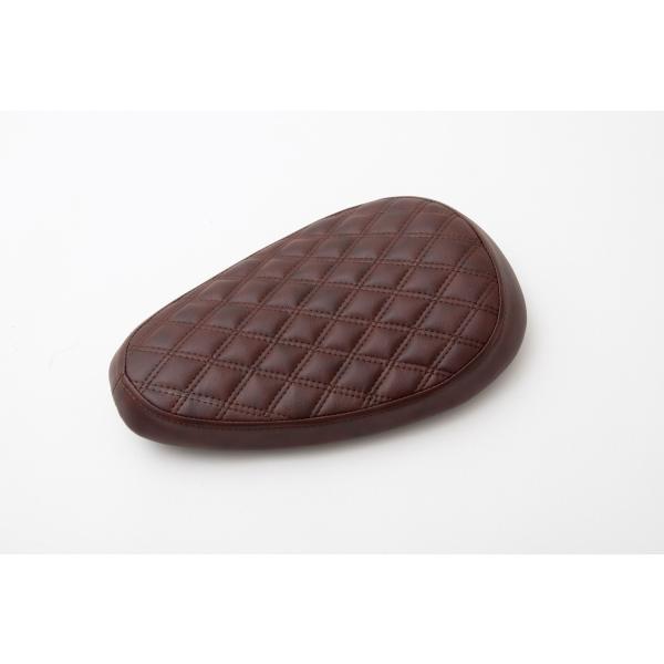 スーパーカブ C50 C70 C90 リトルカブ シート 座席 社外品 ダブルクロスステッチ 焦げ茶...