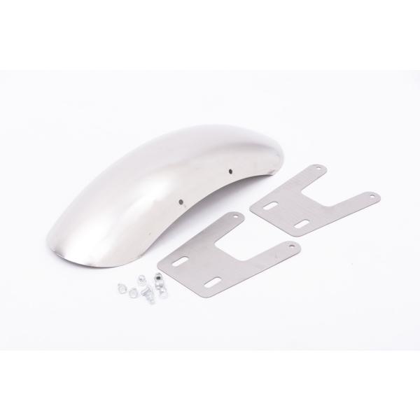 汎用 フロント フェンダー ショート ステンレス SR400 CB400SS GN125 GN250...