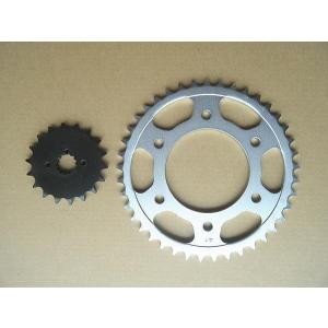 Z1用 530コンバートスプロケ前後セット （リア：鉄製） ゼス : ミズノ