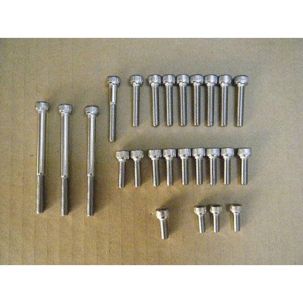 RZ250/350用　エンジンカバーのステンキャップボルト【ゼス】