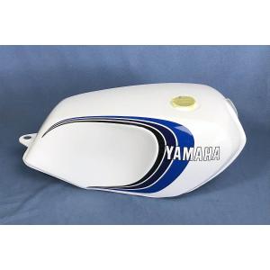 RZ250/350用 フロントフェンダー 白赤カラーパールホワイト塗装 ABS