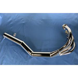 KH250用 集合管 メッキタイプ【 original ゼス管ショート 】 新品即決