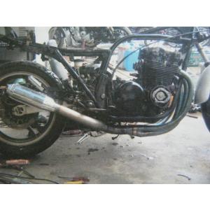 GS750 ゼス管 ショート管 ミズノモーター ヨシムラ風 旧車 空冷四発 GS750 ゼス管 ショート管 ミズノモーター ヨシムラ風 旧車 空冷