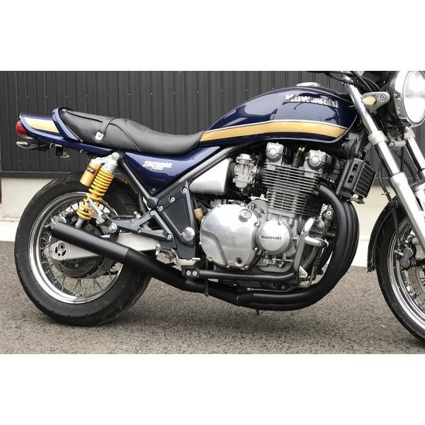ゼファー1100用 4-2-1集合 42.7エキパイ 【 ゼス管ショート 手曲げ 】