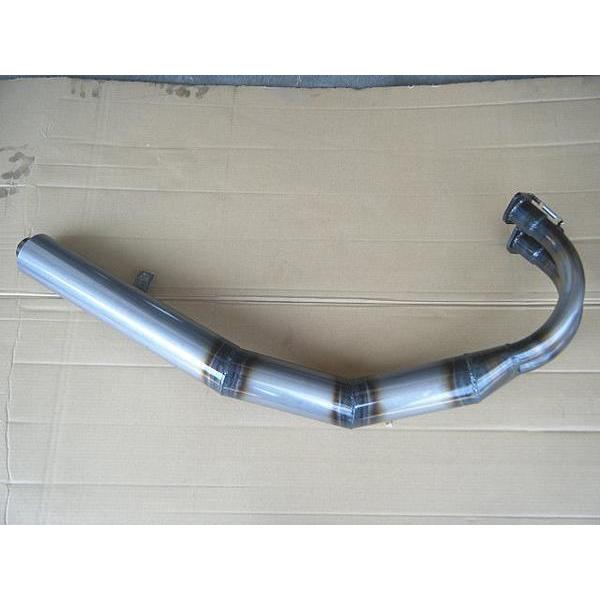 RZ250/350用集合管 （クリアータイプ）【 ゼス管80パイかち上げ 】