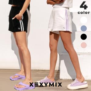 XEXYMIX ゼクシィミックス ゼクシーミックス コットンテリー ショートパンツ ショーツ ヨガパンツ ヨガウェア XA5384G｜xexymix