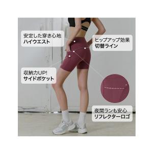 ランニングウェア ヨガウェア ヨガパンツ ショ...の詳細画像3