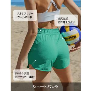 ヨガウェア 水着 ショートパンツ UVカット ...の詳細画像5