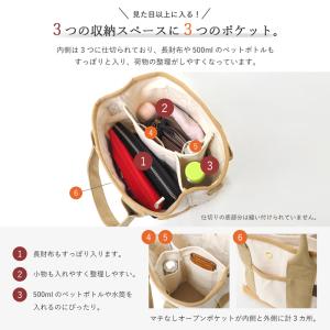 トートバッグ ミニ 人気 レディース 大容量 ...の詳細画像5