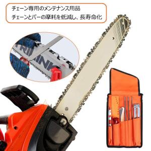 チェーンソー目立てセット 目立て用クランプ 1...の詳細画像4