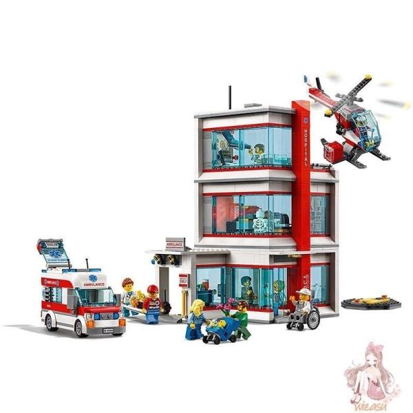 LEGO交換品交換 ブロック シティ レゴ交換品シティ 病院 子供の日プレゼント クリスマスプレゼン...