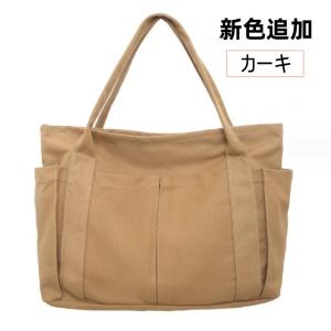トートバッグ レディース 大容量 キャンバス ...の詳細画像4