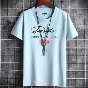 Tシャツ メンズ 半袖 シンプル 大きいサイズ...の詳細画像5
