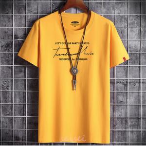 Tシャツ メンズ 半袖 シンプル お兄系 クル...の詳細画像1
