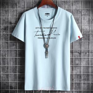Tシャツ メンズ 半袖 シンプル お兄系 クル...の詳細画像2