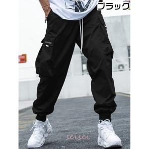 カーゴパンツ メンズ 春 ジョガーパンツ ワー...の詳細画像5
