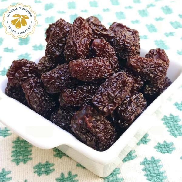 輝紫なつめ 無農薬 500g 蒸しナツメ 無添加 棗 ナツメ ドライフルーツ 黒なつめ 漢方 薬膳 ...