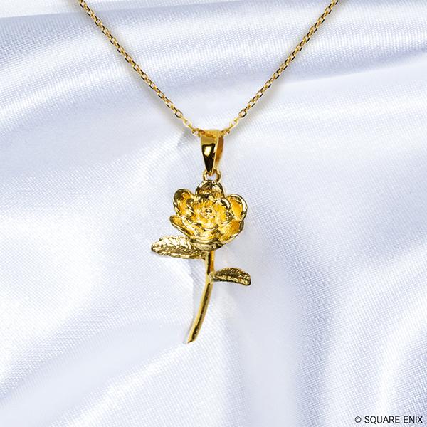 ファイナルファンタジーXIV　Gold-plated Silver Pendant ＜Elpis F...