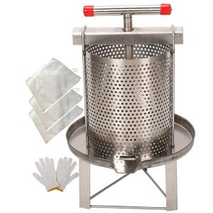蜂蜜 圧搾機 蜜 絞り 機 蜂蜜分離器 養蜂器具 遠心分離機 蜂蜜抽出器 絞り器 手動 脱水機 ジューサー 手動 圧搾機｜xixi68