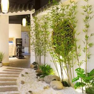人工観葉植物 ガーデニングフェンス人工竹 イン...の詳細画像5