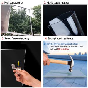 屋根 庇、DIY 雨よけ 透明な 日よけ庇、テラス 屋根、ポリカーポ 屋根 庇、DIY 雨よけ 透明な 日よけ庇、テラス 屋根、ポリカーポ