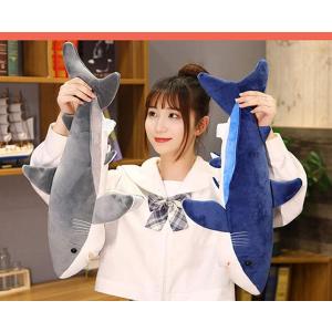サメぬいぐるみ 特大さめ抱き枕 shark 抱...の詳細画像4