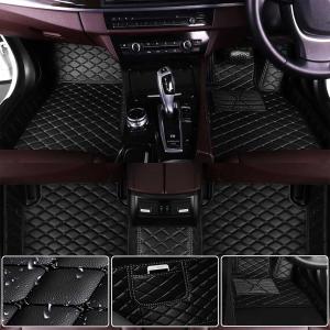 カスタム車のフロアマット適合 ミニクーパーワン R50 R52 R53 R56 R57 R58 F55 F56 F57 Countryman R60 F60の3DカーマットMINI Cooper 車用 レザーフロアマット