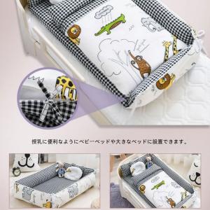 ベッド折りたたみベビーベッド新生児ポータブルベ...の詳細画像5