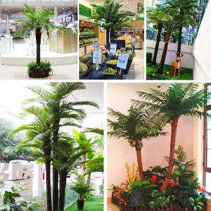 ヤシの木 観葉植物 フェイク 大型 ココスヤシ...の詳細画像2