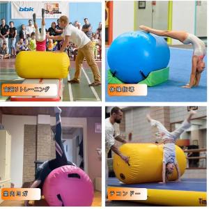 エアートラック バク転練習 マット インフレー...の詳細画像1