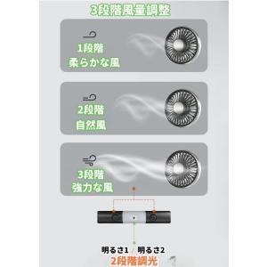 車用扇風機双頭車載ファン車載扇風機ヘッドレスト...の詳細画像2