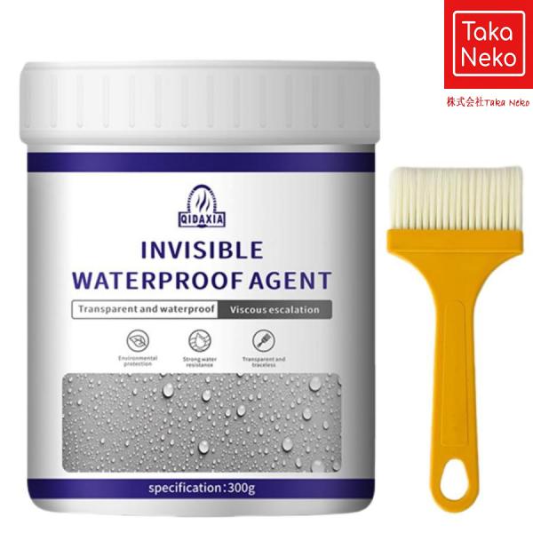 内外壁用透明防水接着剤、万能防水接着  透明な防水接着剤 防水ジェルです 防水補修剤 透明防水塗料 ...